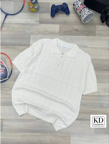 Polo décontracté en tricot