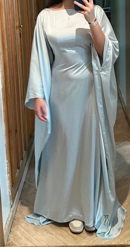 Butterfly robe abaya