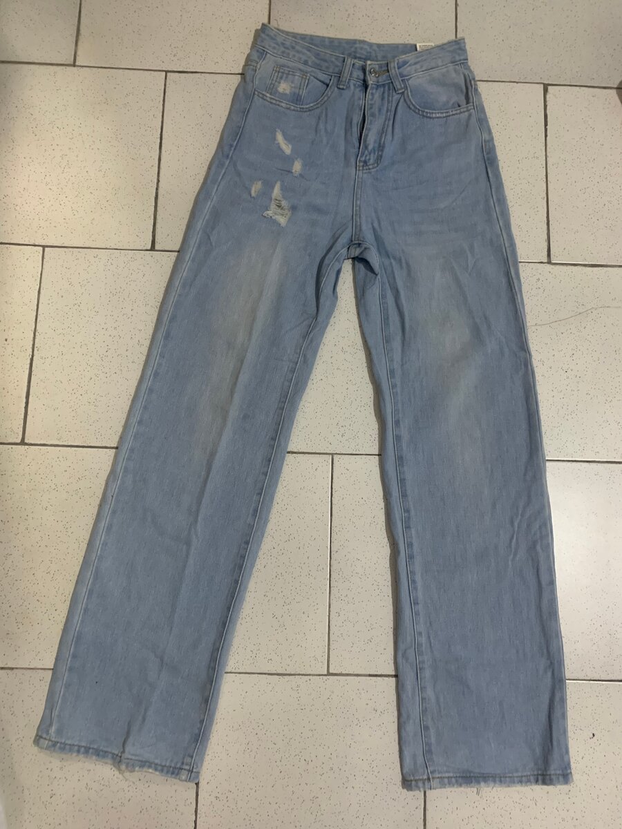 Jean gros bas unisexe