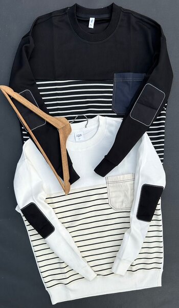 Pulls rayés et unis élégants