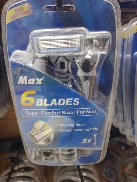 Rasoir Max 6 lames homme