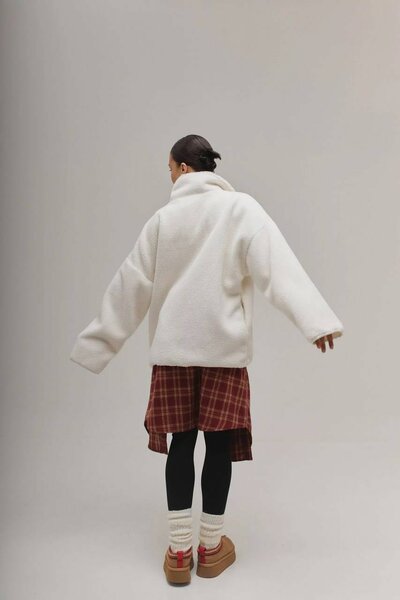 Тедди анорак оверсайз