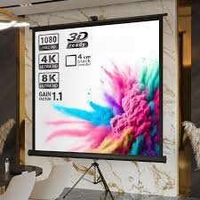 Tripod Projector screen 200cm by 200cm