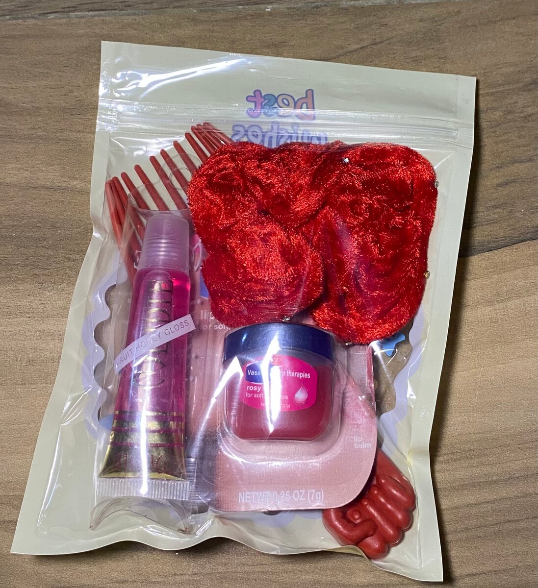 Kit coiffure et soins lèvres