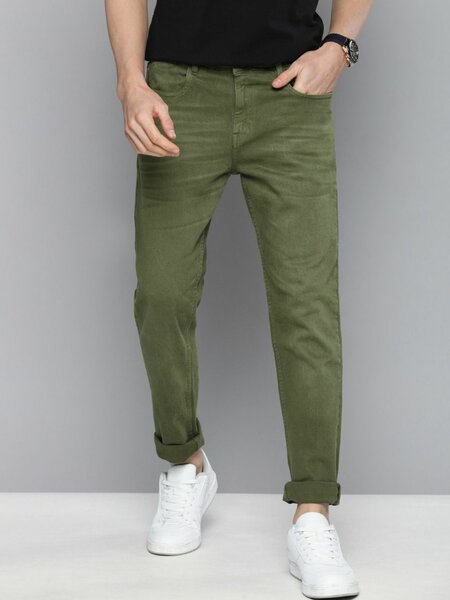 Green jeans