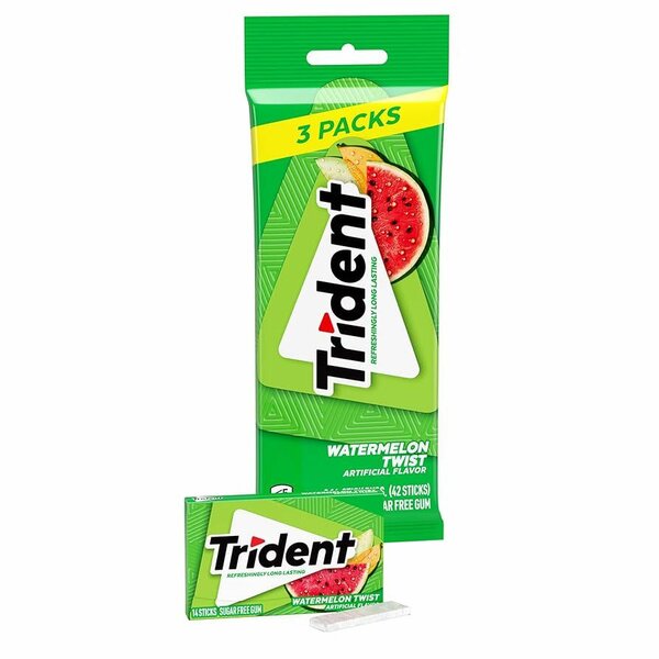 Trident Chewing Gum Pastèque