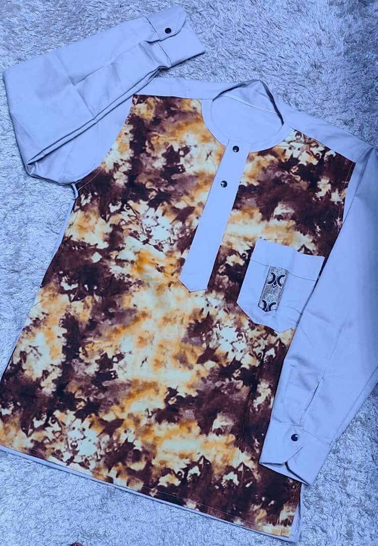 Chemise Dashiki Homme Élégante