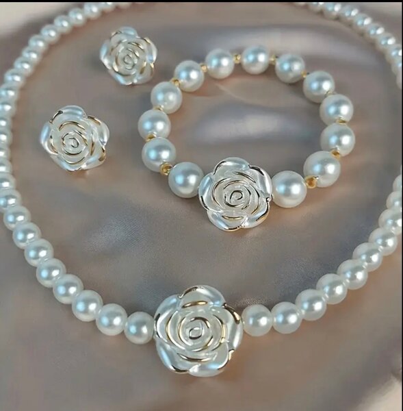 Parure de Perles Élégante