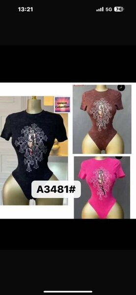 Body féminin imprimé mode