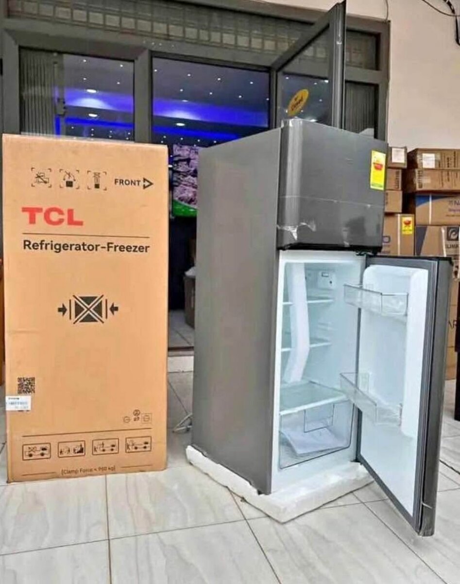 TCL Double Door Refrigerator