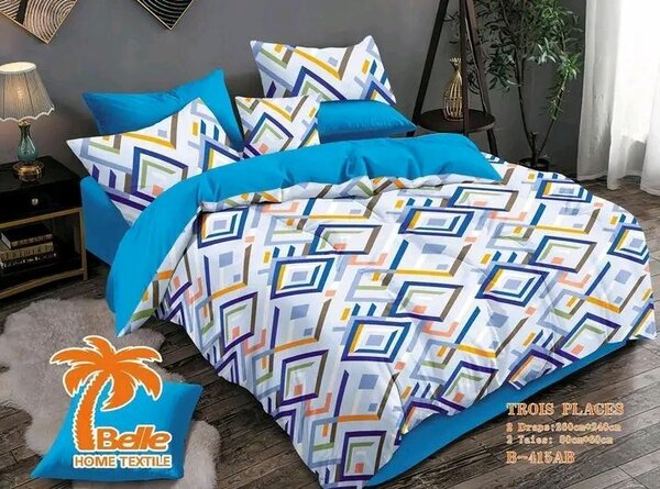 Housse de Couette Géométrique Belle