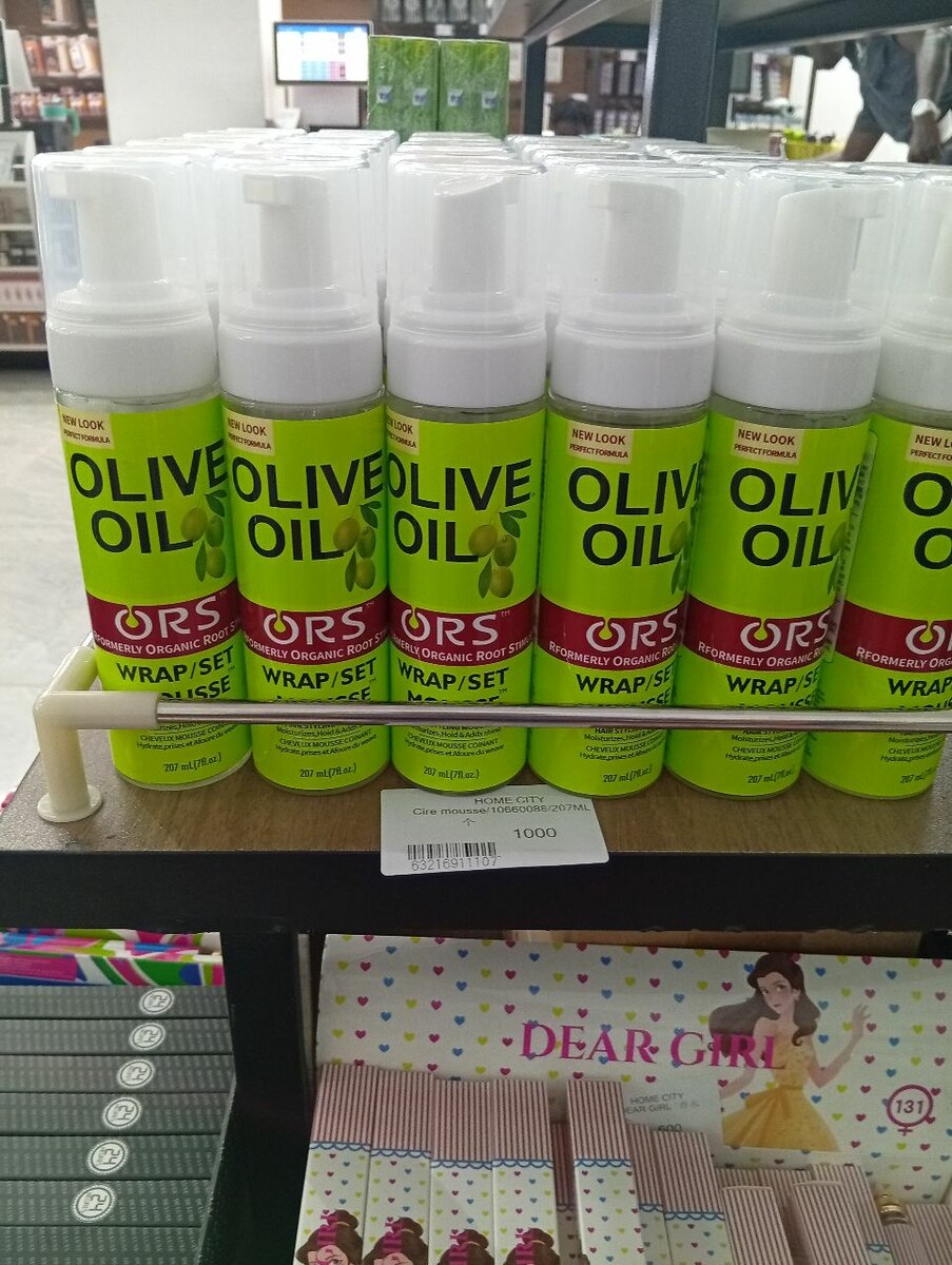 Mousse Coiffante ORS Olive Oil