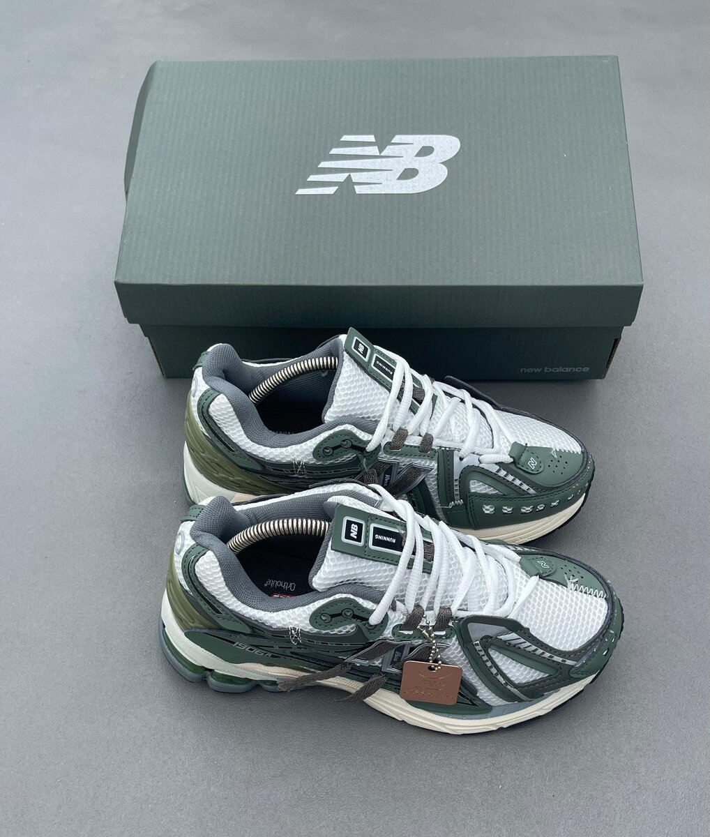 Baskets New Balance vertes