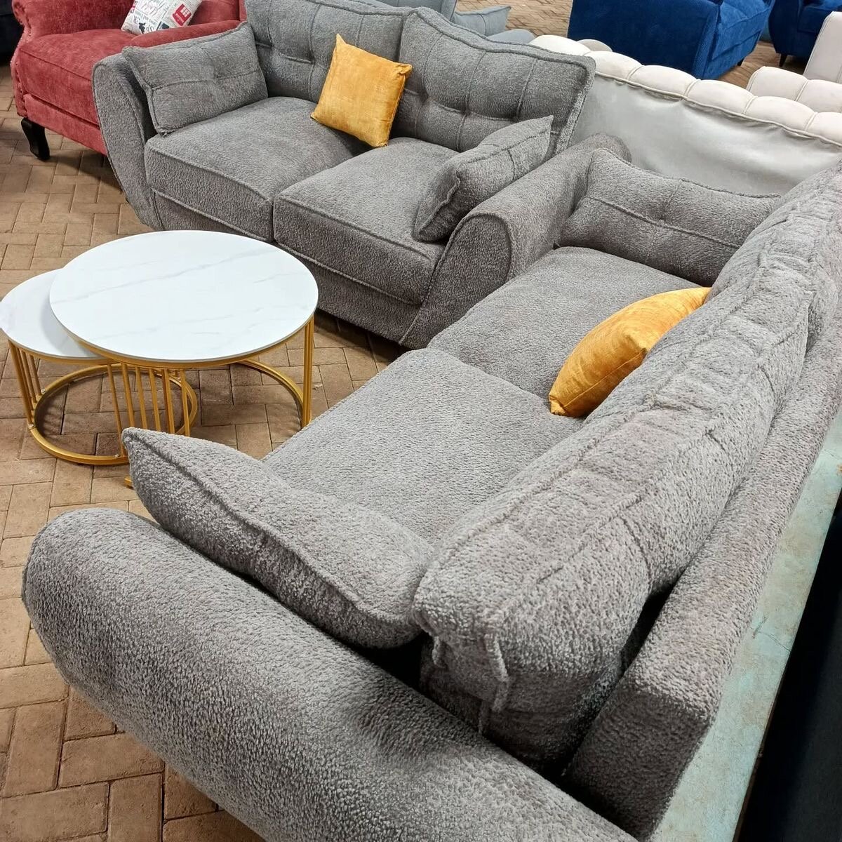 Canapé d'angle confortable