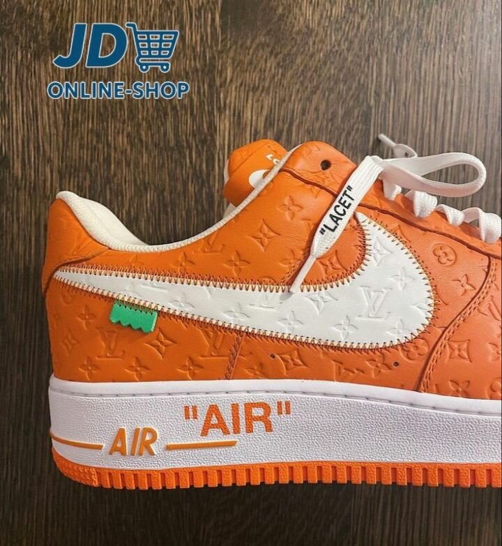Chaussures Air Force 1 Orange