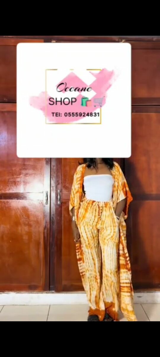 Tunique pantalon et haut