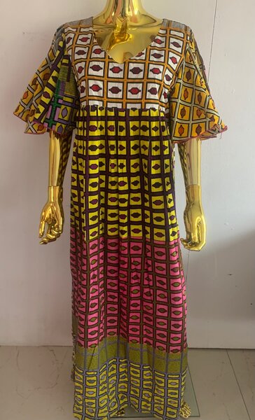 Robe en pagne