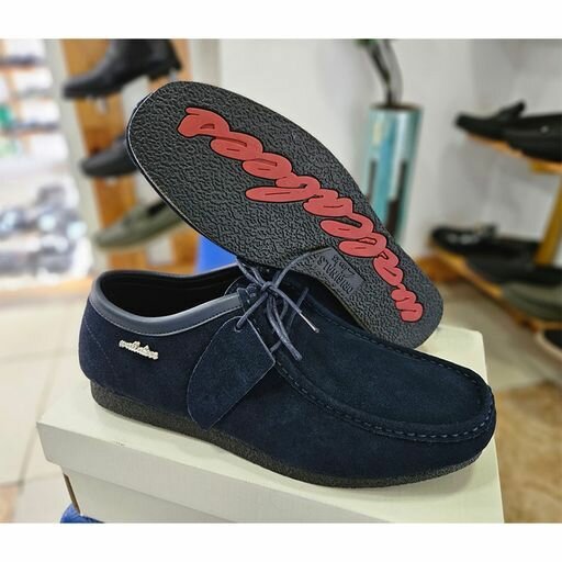 Blue Suede Wallabees