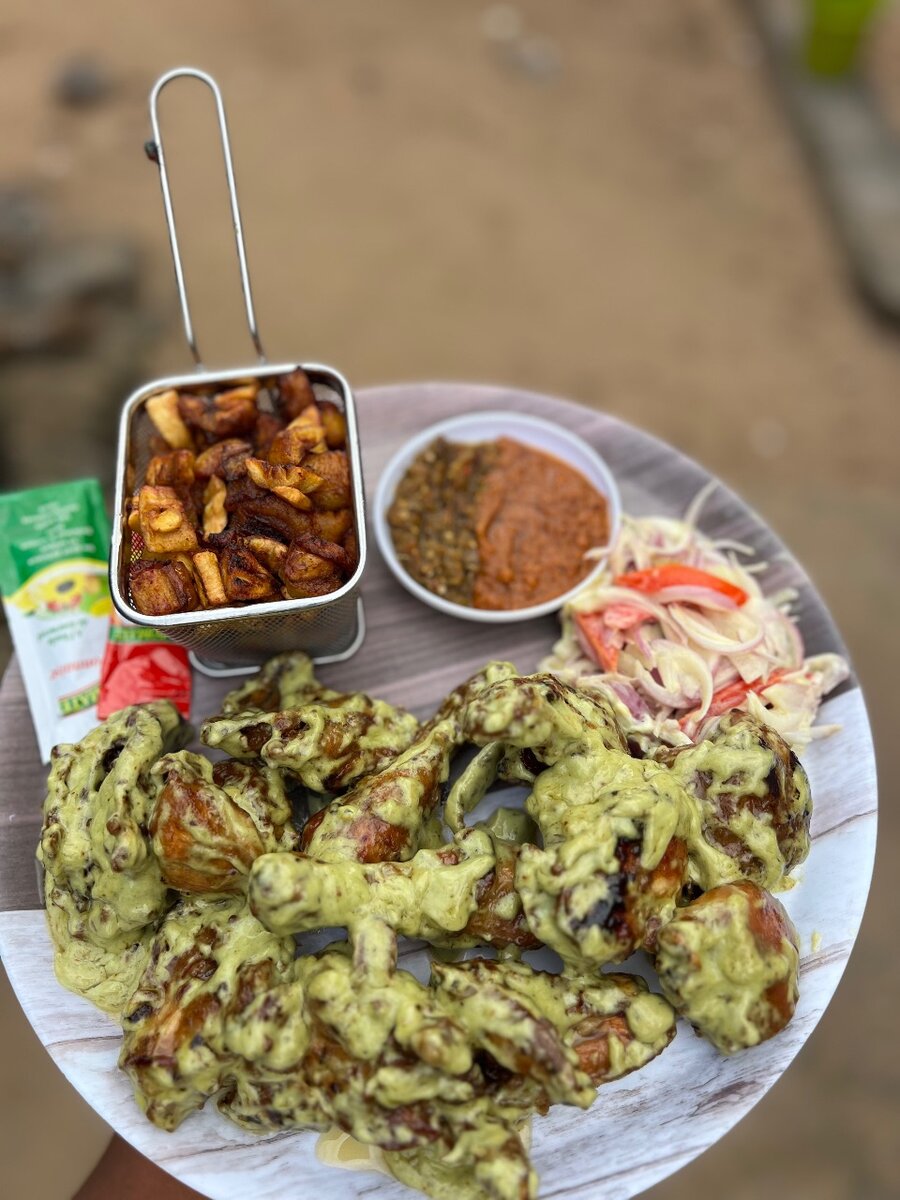 1 poulet Mayo avec Alloco