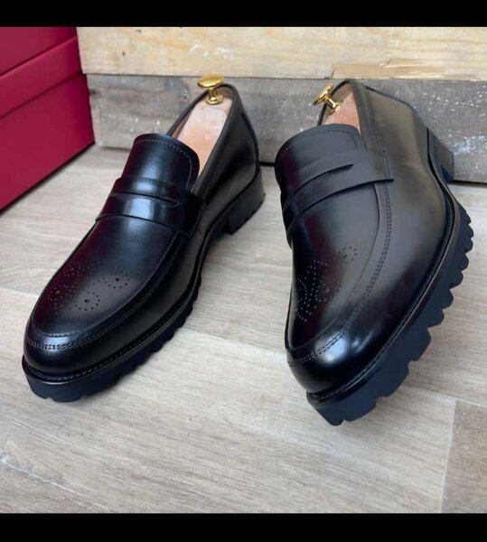 Mocassins en cuir pour hommes élégants