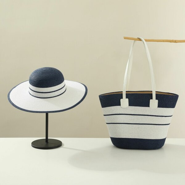 Ensemble Chapeau et Sac Plage