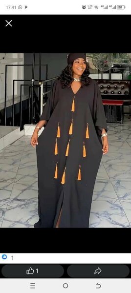 Robe Kaftan Élégante