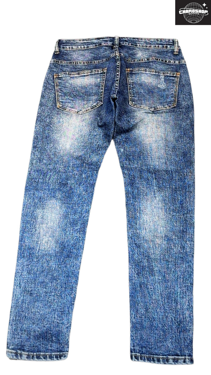 Jeans décontractés déchirés