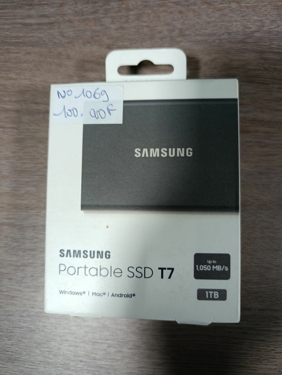 Disque Dur Externe SSD 1TB Samsung T7