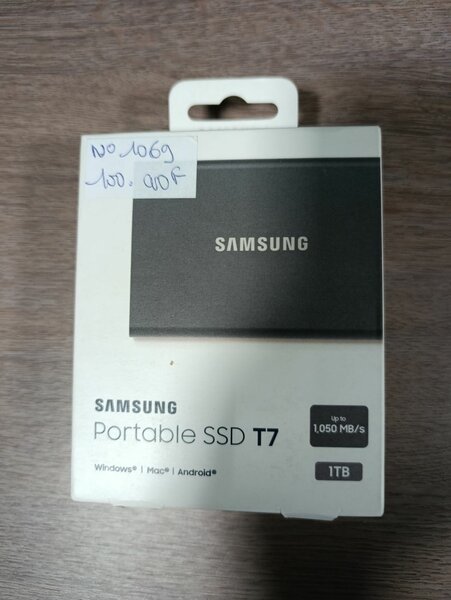 Disque Dur Externe SSD 1TB Samsung T7