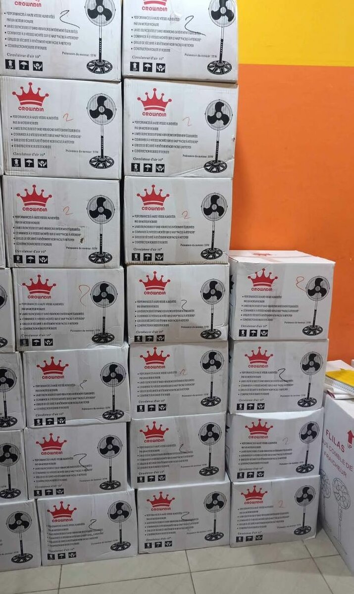 Ventilateur sur pied robuste