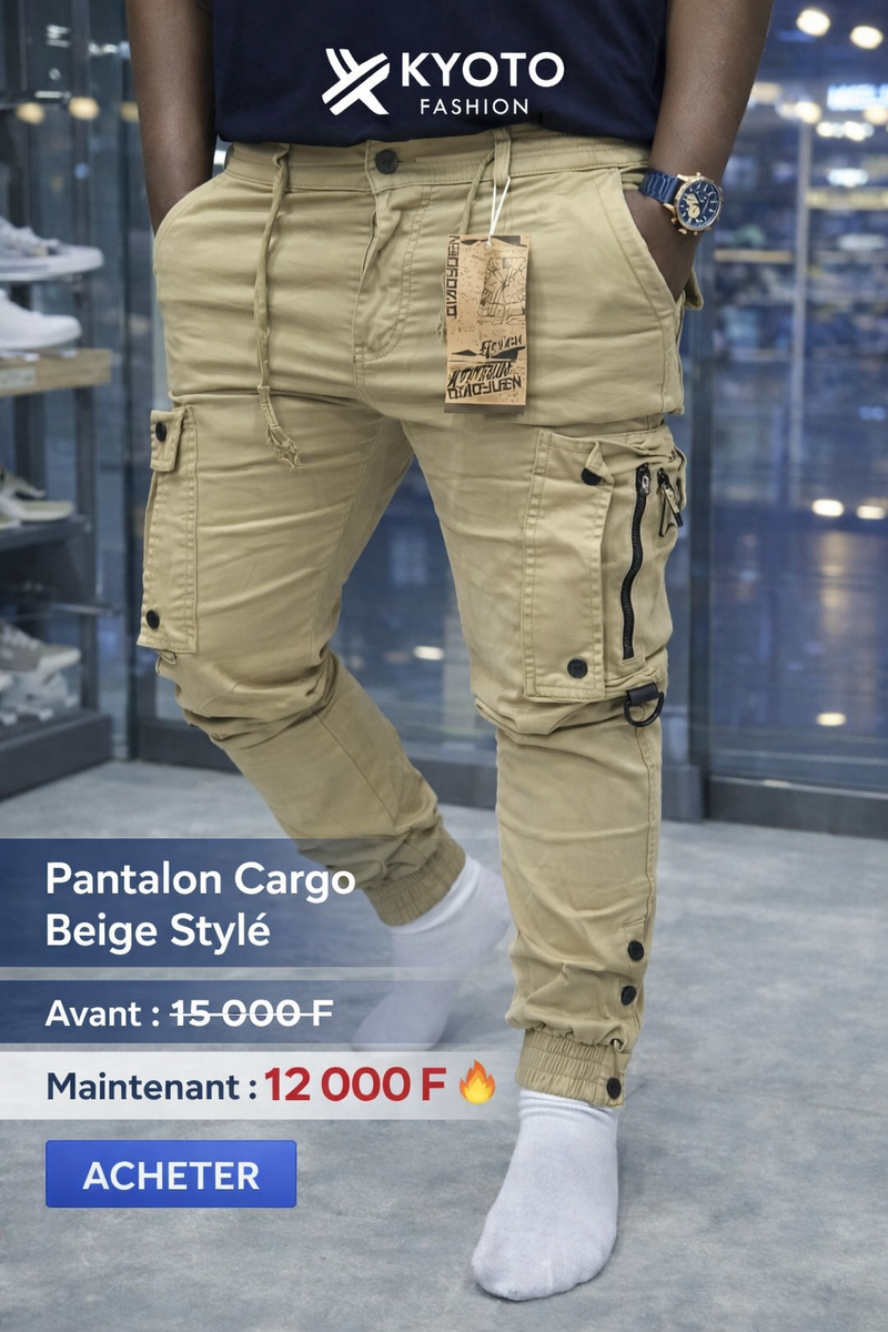 Pantalon Cargo Homme Stylé