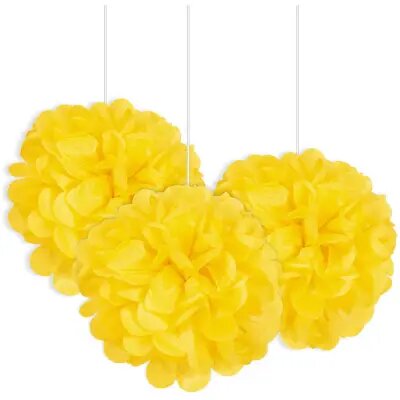 2 Pieces Pack - Tissue Paper Flower Pompom