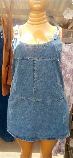 Robe en jean décontractée