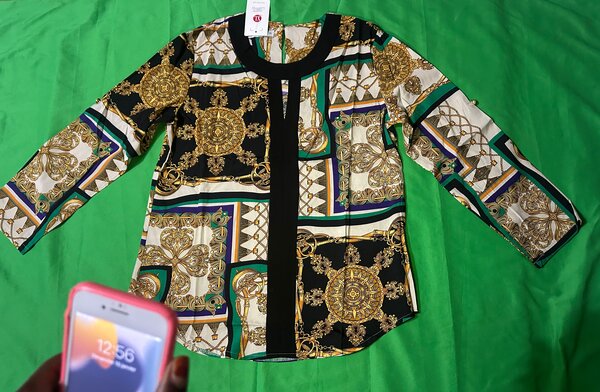 Blouse femme manches longues