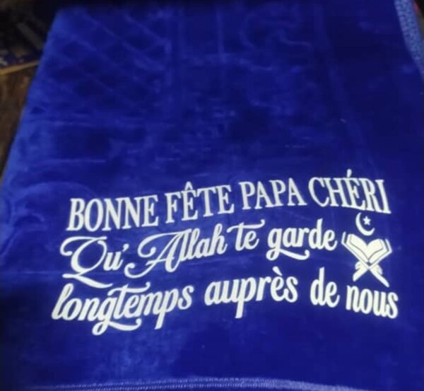 Tapis personnalisé fête