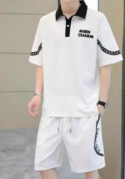 Ensemble Décontracté Homme Blanc