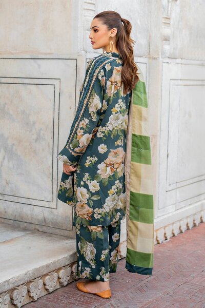 3pc printed Khadar