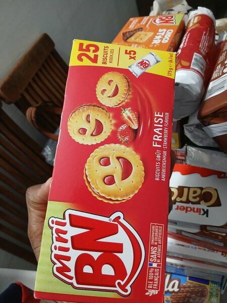 Mini BN Fraise - Biscuits