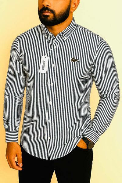Chemise rayée homme élégante