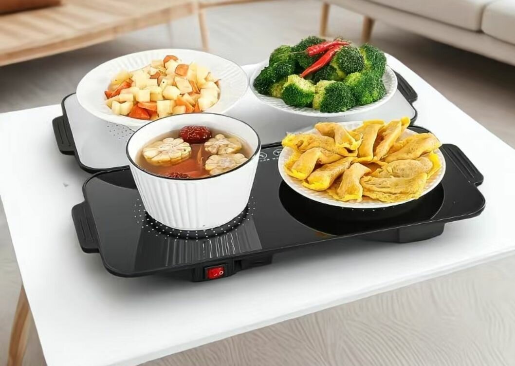 Double Plaque Induction Électrique