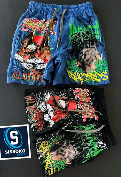 Shorts graphiques tendance