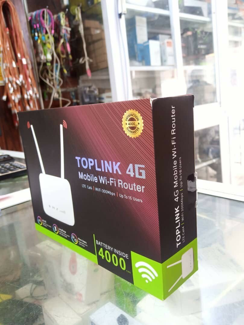 Toplink 4G Universal Router With Inbuilt Battery