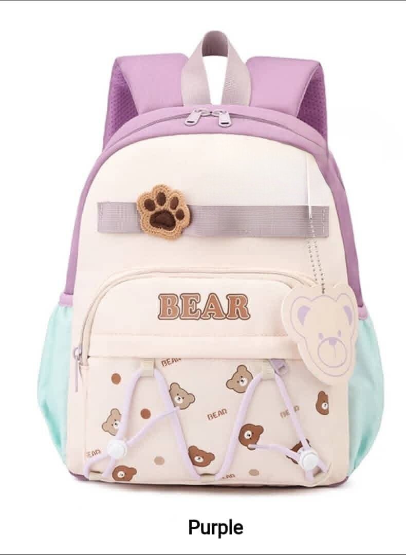 Sac à dos enfant motif ours