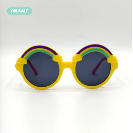 Rainbow Yellow Baby Sunglasses