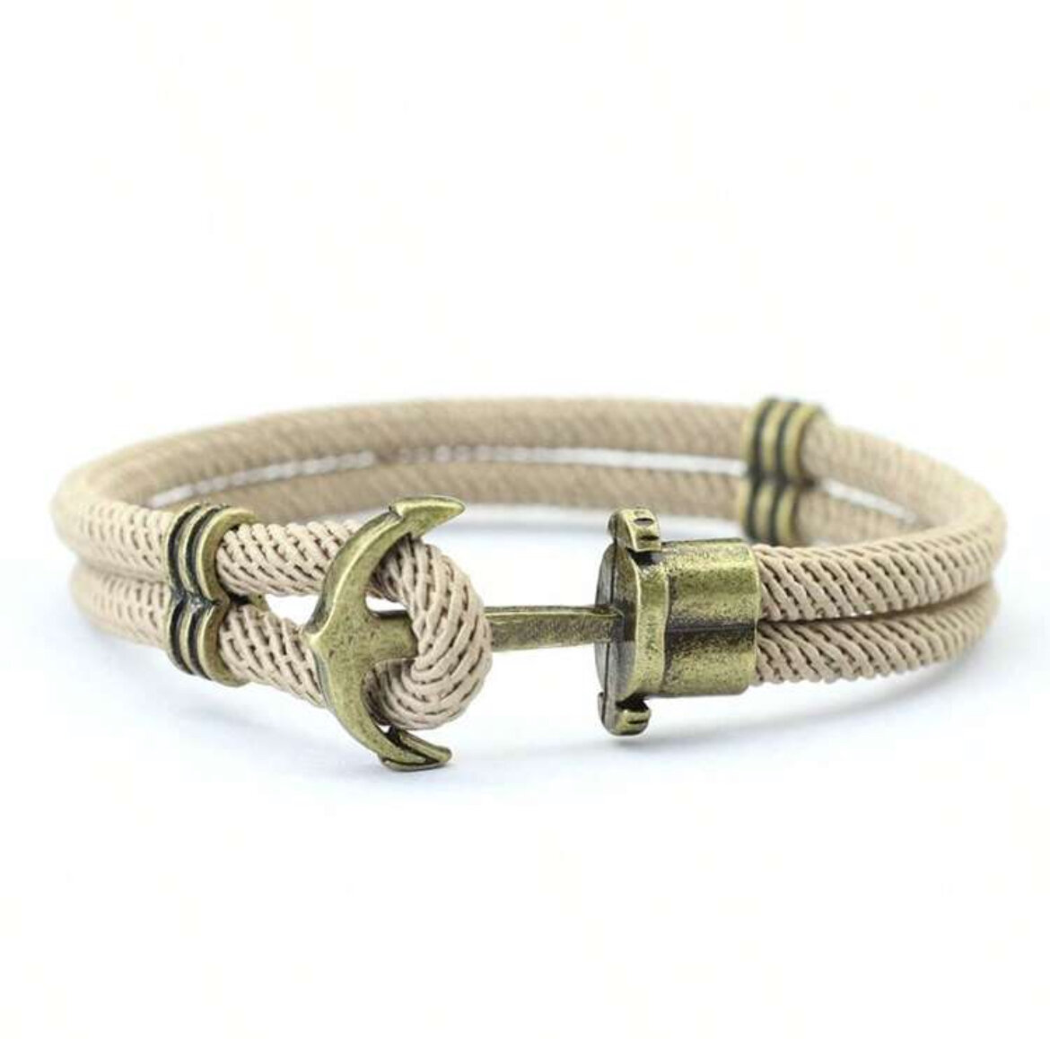 Bracelet en cuir pirate nautique