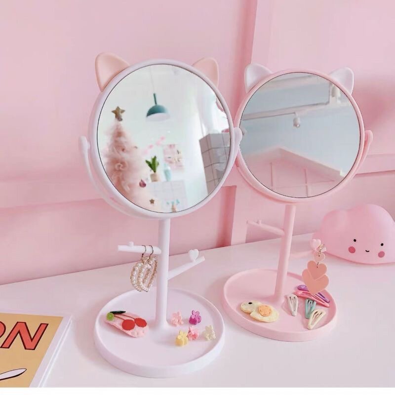 Miroir à oreilles pour bijoux