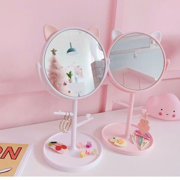 Miroir à oreilles pour bijoux