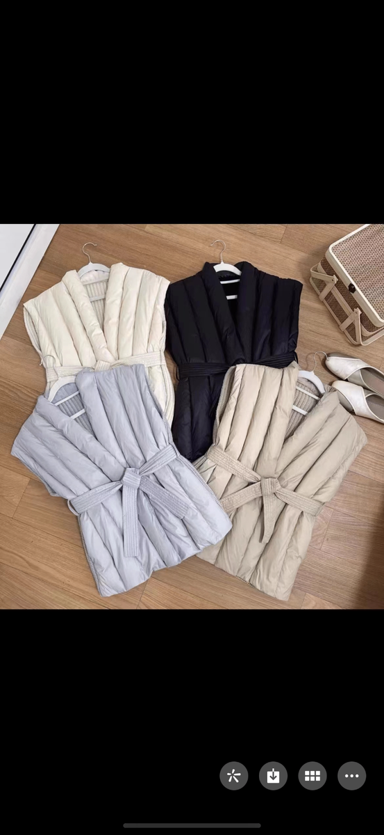 Комбинированные жилетки