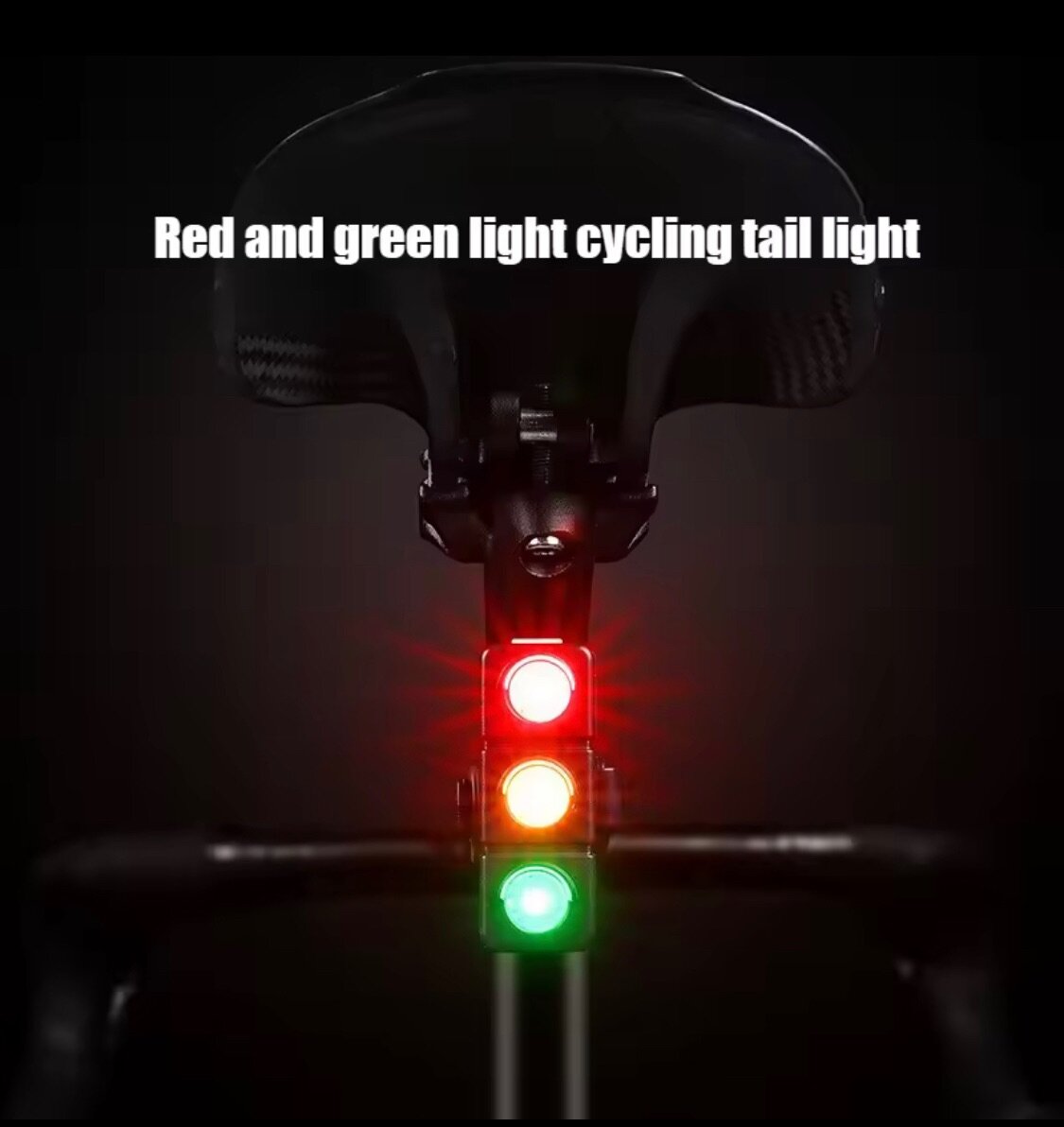 Tricolore arrière vélo