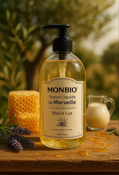 Savon Liquide Marseille Miel